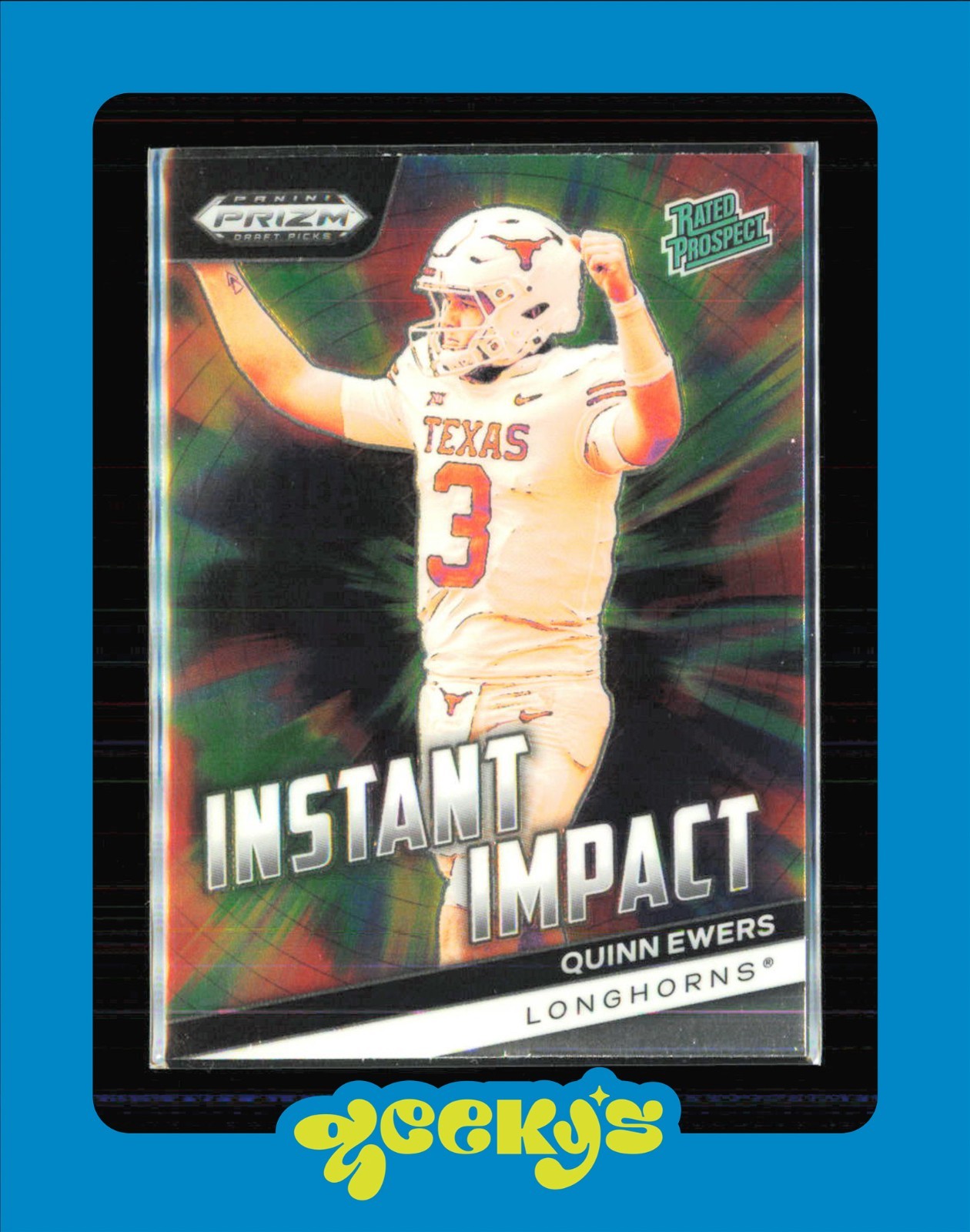 2024 Panini Prizm Draft Picks - Instant Impact Quinn Ewers #II-QE (RC)