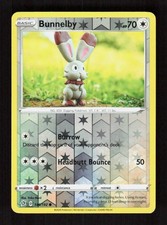 Bunnelby Reverse Holo 146/192 SWSH02: Rebel Clash Common NM