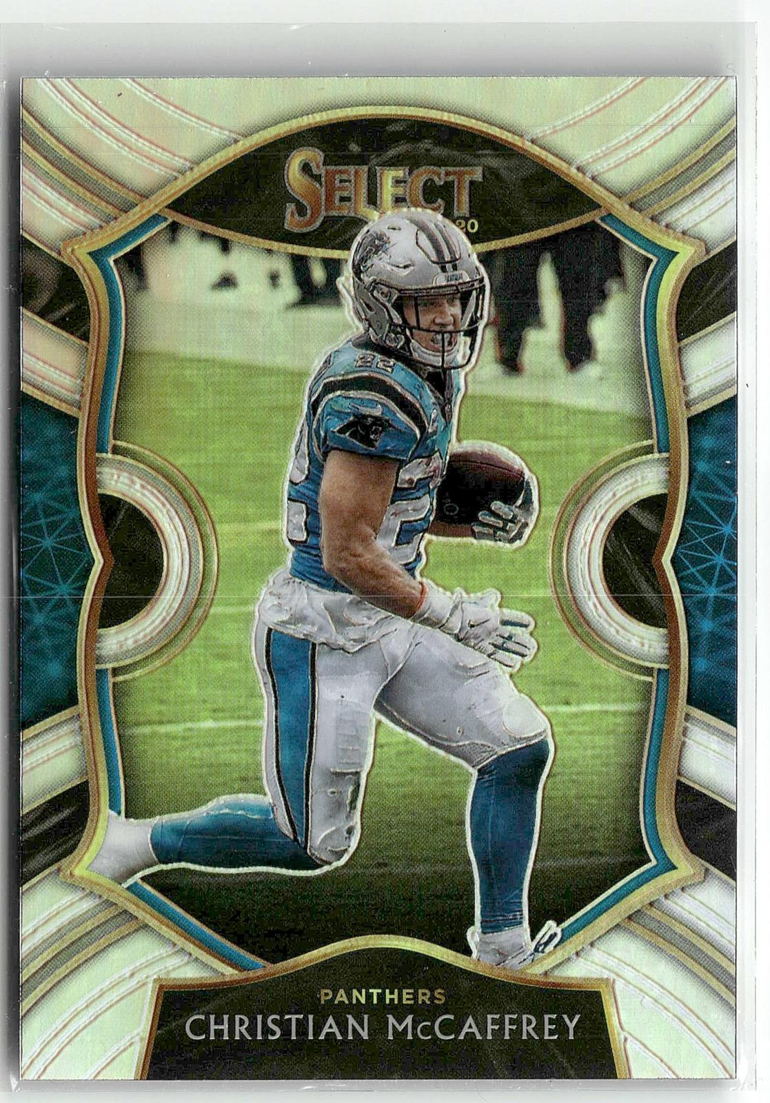 2020 Panini Select #7 Christian McCaffrey Silver Prizm