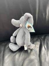 Jellycat Small Bashful Elly Elephant Vintage Rare Retired BASS6EN JELLY1335 BNWT