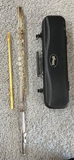Stagg Model WS-FL231 B foot Silver Plated Band Flute with Hard Case - Used