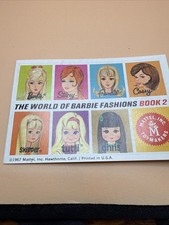 Mattel 1967 "The World of Barbie Fashions" Book 2 Booklet Pamplet Brochure