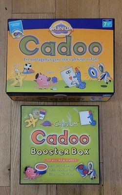 Cranium Cadoo The outrageous Board Game & Cadoo Booster Box