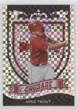 2021 Panini Chronicles Crusade Building Blocks Prizm Mike Trout #19 0p89