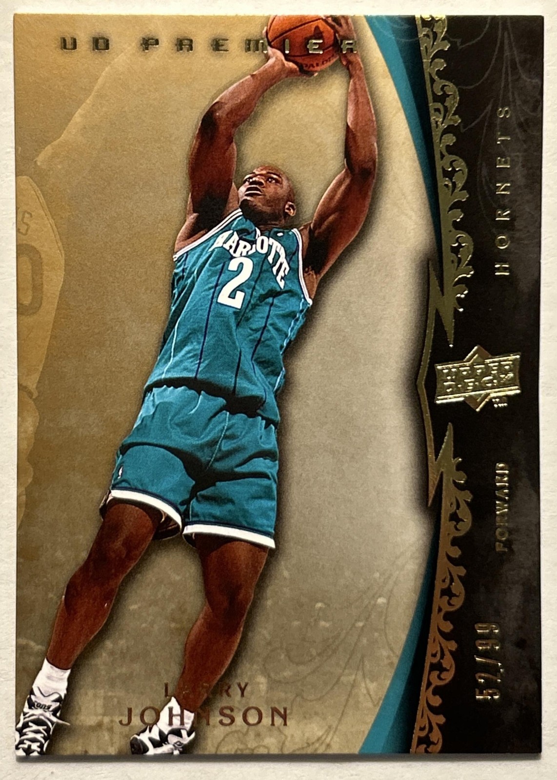 2008-09 Upper Deck Premier #80 /99 Larry Johnson