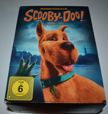 SCOOBY DOO - MONSTERPACK - 4 DVD´S  - GUTER ZUSTAND !!!