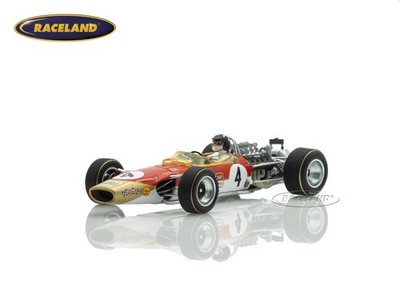 Lotus 49 Cosworth V8 F1 Race of Champions Brands Hatch 1968 Hill, Spark 1:43