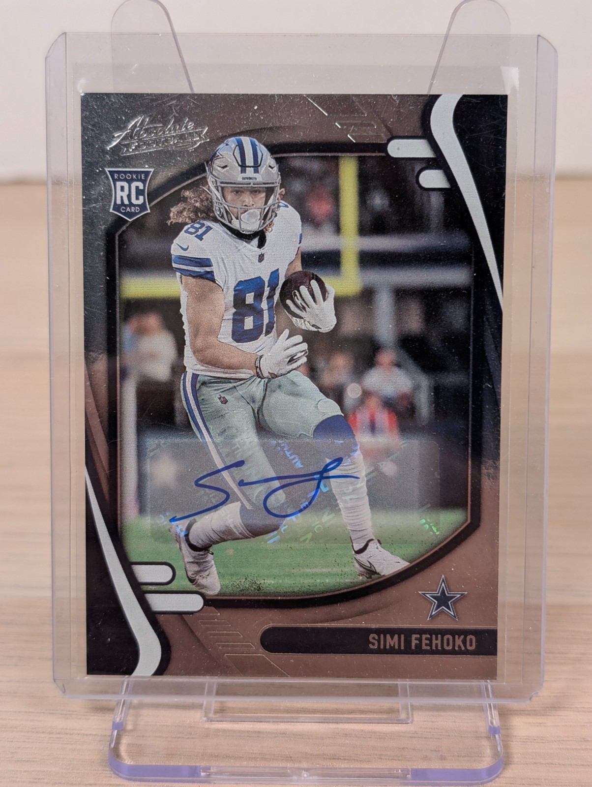 Simi Fehoko Panini Absolute #141 Signature