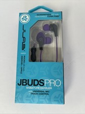 JLAB JBuds Pro Wireless Signature Earbuds 10hr Playtime Purple/Black