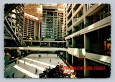 Postcard GA Atlanta Georgia In Omni International Hotel Interior Continental