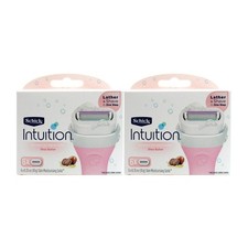 Schick Intuition Advanced Moisture Shea Butter Razor Refills 12 Count 6 2