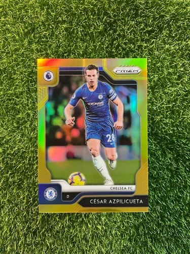 2019-20 Panini Prizm EPL CESAR AZPILICUETA GOLD #5/10 Chelsea