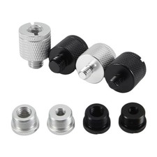 8 Pack Mic Stand Adapter, 5/8 Female to 3/8 Male, 3/8 Female to 5/8 Male,4550