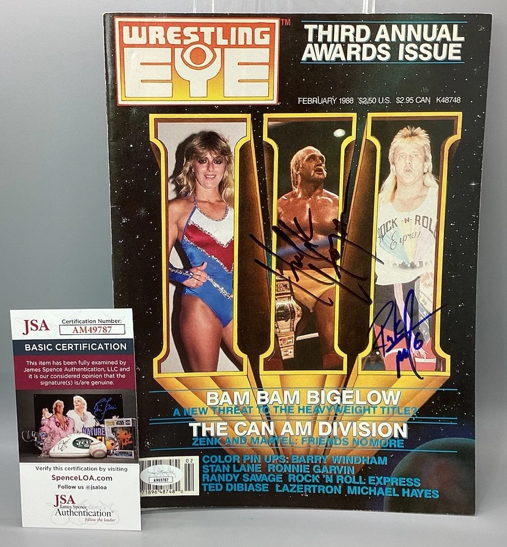 Hulk Hogan WWF Wrestling Original Autographed Items for sale | eBay