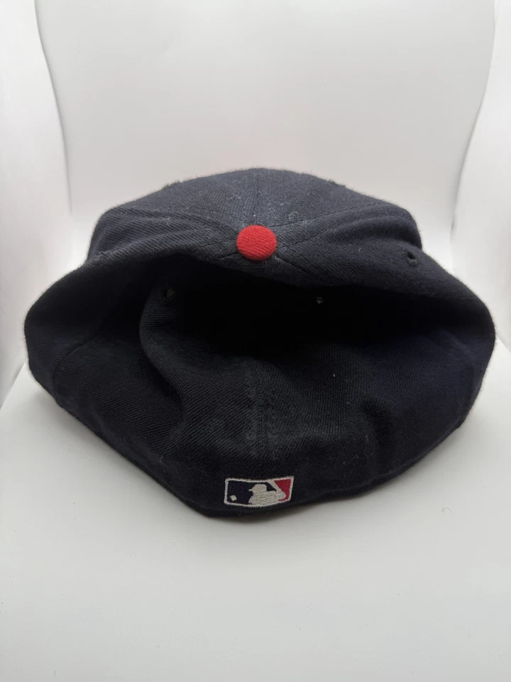 Vintage Atlanta Braves Hat Mens 7 3/8 New Era Wool Diamond Collection MLB USA - Image 4 of 4