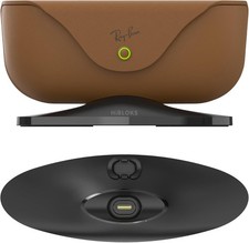 Hibloks Magnetic Charging Stand for Ray-Ban Meta Smart Glasses with USB-C Cable