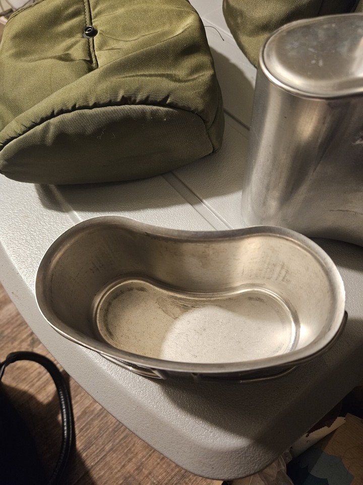 Rare usgi Cold Weather Stainless Steel Canteen With Canteen Cup. NOS eBay