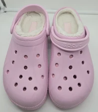 Crocs Classic Clogs - Pink Unisex fabric Soft Slip-On