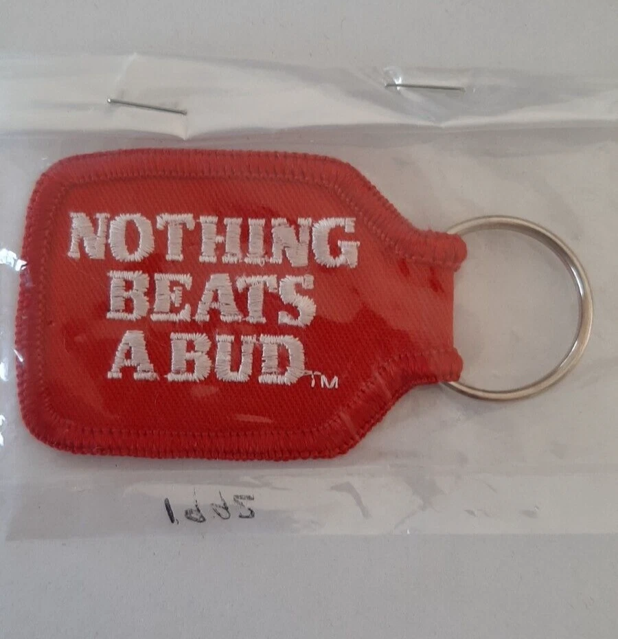Bill Elliott Budweiser Key Chain Ring 1992? NASCAR #11 Nothing Beats A Bud - Image 3 of 4
