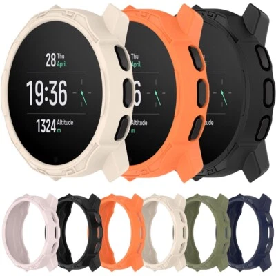 Silicone TPU Bumper Protective Case Cover For SUUNTO 9 Peak / 9 Peak Pro Watch