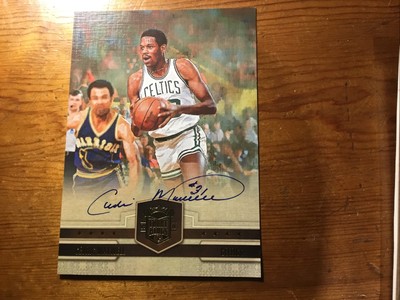2010 Panini Court Kings 5x7 Box Top Auto 63/75 Cedric Maxwell Boston Celtics