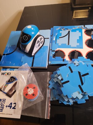 Xtrem Bots WOKI my First Coding Robot The Line-Tracking, Color-Sensing STEM Toy