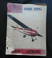 1947-1954 ORIGINAL CESSNA 190 & 195 AIRPLANE AIRCRAFT PARTS CATALOG MANUAL
