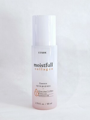 ETUDE,Moistfull Collagen Essence 2.70 fl oz/80ml, For Dry Skin w/free Shipping