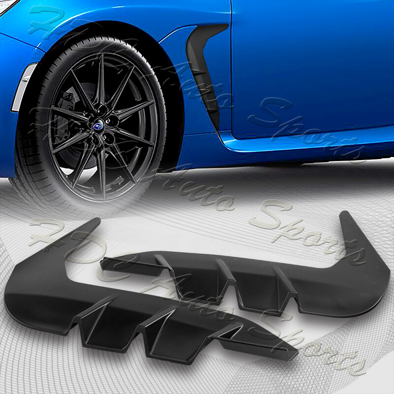 For 2022-2024 Subaru BRZ/Toyota GR86 Black ABS Side Fender Vent