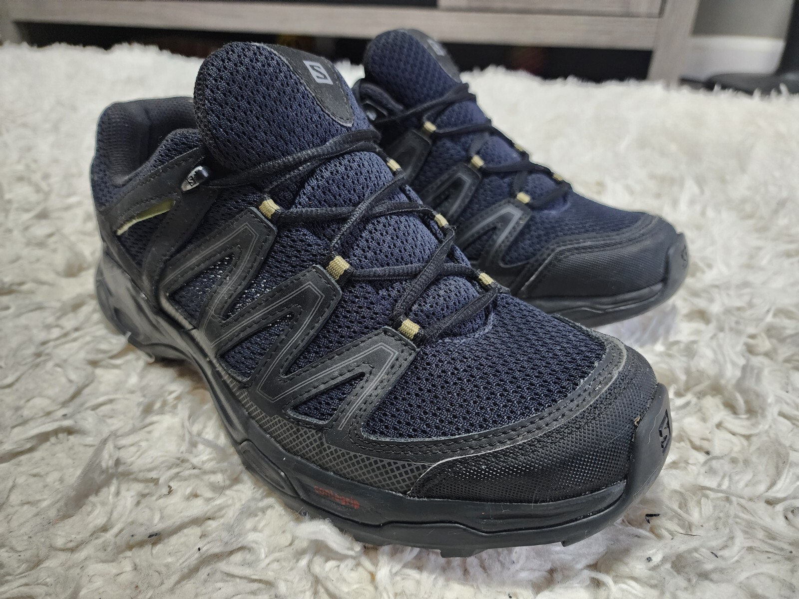Scarpe da trekking Salomon Pathfinder uomo taglia 10 blu senza suola