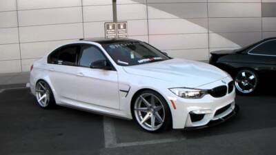 20” ROHANA RC7 MACHINED SILVER CONCAVE WHEELS FOR BMW F32 420 428