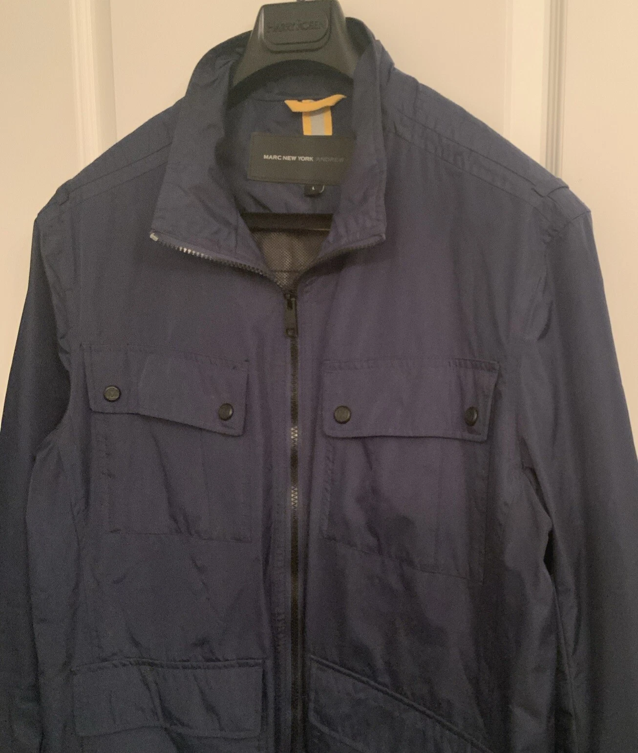 Marc New York By Bobby City Rain Tech Four Pocket Field Jacket - Large
