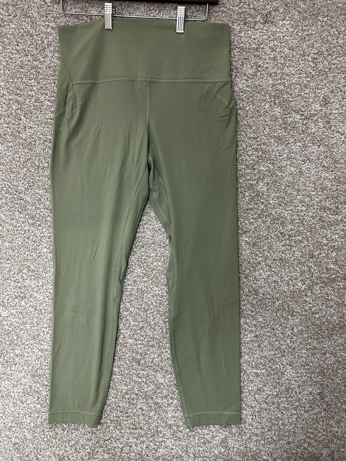 Lululemon Instill HR Tight 25" Bronze Green BRZG Size 12 Leggings