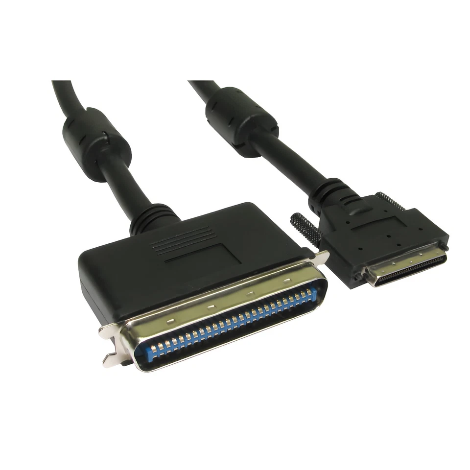 SCSI 1-5 50 Pin Centronic Male to VHDCI Male Cable 2m - Image 2 of 3