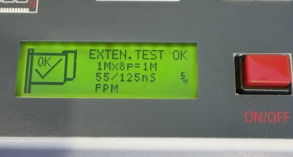 4x 1MB 30-Pin 3-Chip 70ns FPM SIMM Memory Module RAM 4MB Gold PC 286 386 - Image 2 of 3