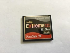 1pcs 2gb Sandisk Extreme III Compact flash  CFI  memory card for CF Nikon CANON