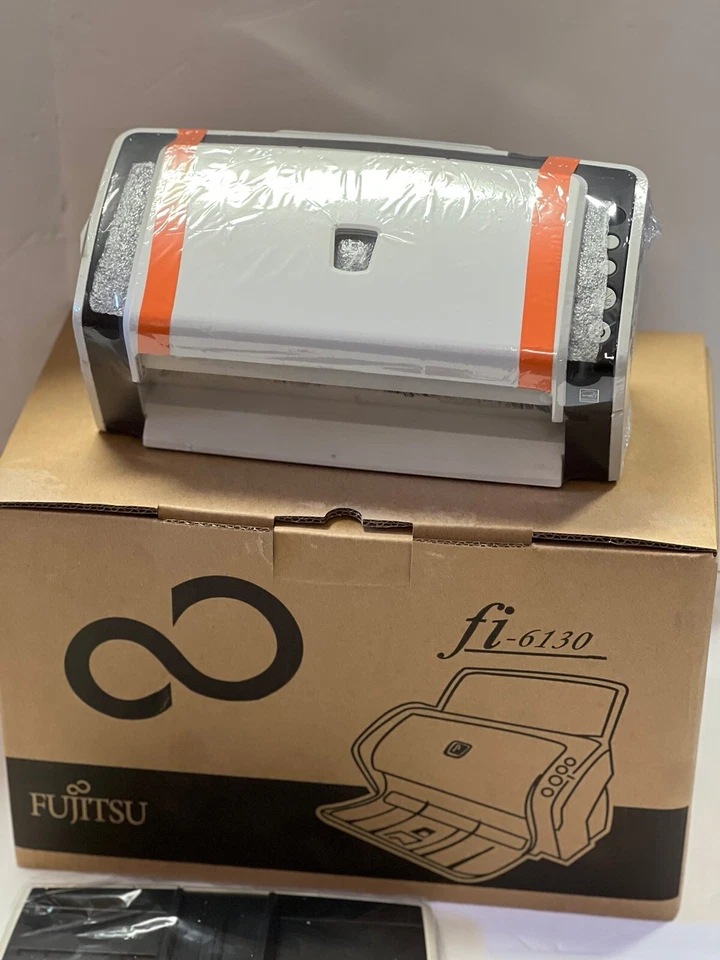 Fujitsu fi-6130 Scanner (AC Adapter+USB+Setup CD) (2000 SOLD)Full Package in Box - Image 3 of 3