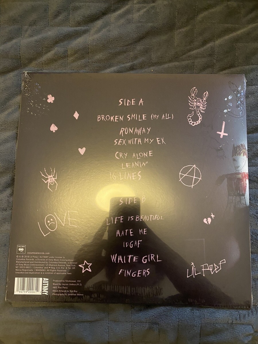 Lil Peep Come Over When Youre Sober Pt. 2 Poster Sur Toile Pour Décoration De Salon, Chambre à Coucher, Style Cadre, 40 X 60 Cm