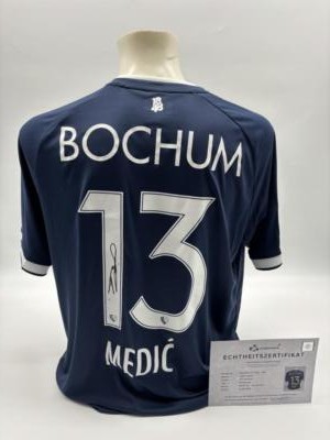 Matchworn VfL Bochum Jersey Worn & Signed By Jakov Medic Mainz-Bochum