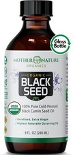 Organic Cold Pressed Black Seed Oil 8 Fl Oz Superior Potency And Taste