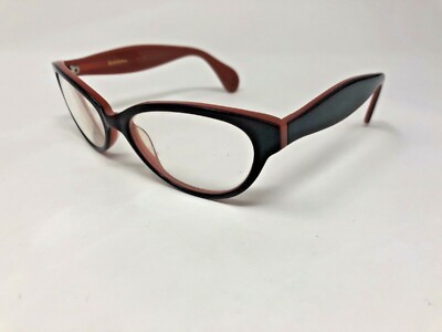 ROUGH JUSTICE Eyeglasses Frame 54-17-140 Opaque Ginger/Burgundy Polish P242