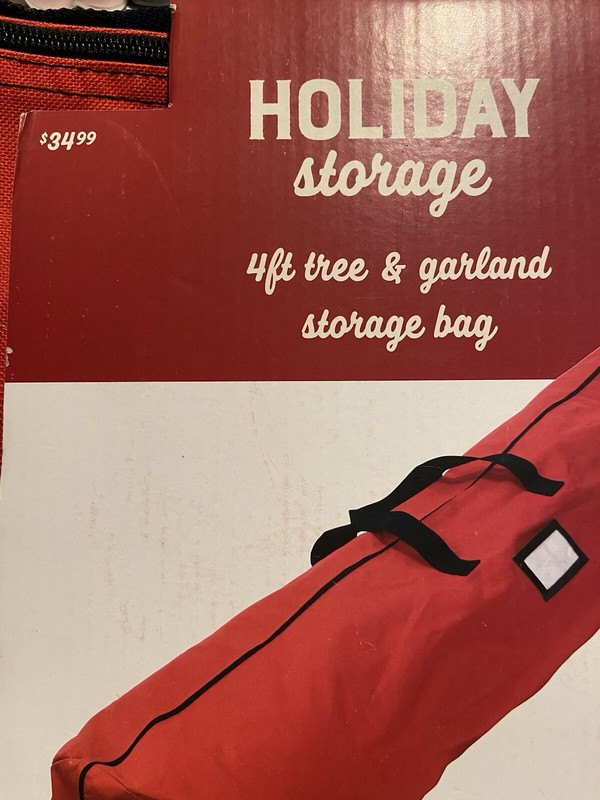 Christmas Tree Or Garland Storage Bag/new