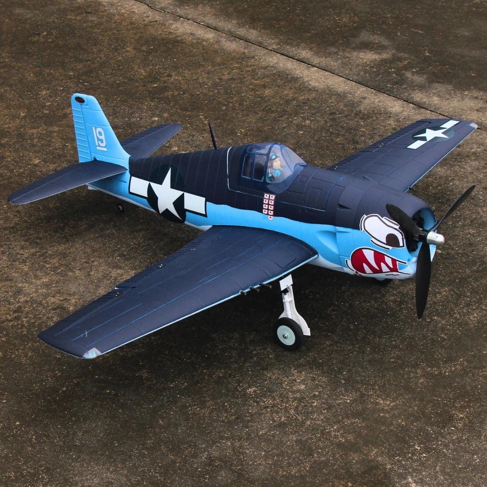 Dynam F6F Hellcat V2 4S RC Warbird Plane 1300mm w/ Flaps - Image 3 of 4