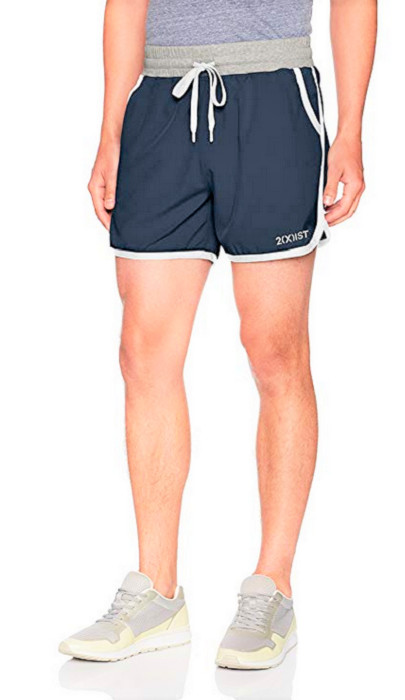 2(X)IST Men's Performance Stretch Jogger Short, NAVY,Size XL.