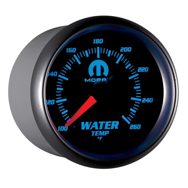 Auto Meter 880016 MOPAR Electric 2" Water Temperature Gauge 100250F eBay