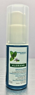 KLORANE Anti-Pollution Purifying Mist with Aquatic Mint 0.3 fl oz / 10 mL Mini