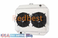 3Row Radiator Fan For 1966-79 Ford F100 F150 F250 F350 Bronco V8 Cooling Systems