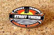 2015 Detroit Tigers Spring Training pin Lakeland Florida MLB DEFECT c46116