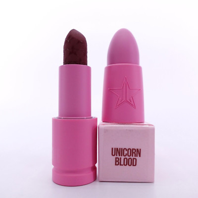 Jeffree Star Velvet Trap Lipstick Unicorn Blood Dark Rusty Matte Red New