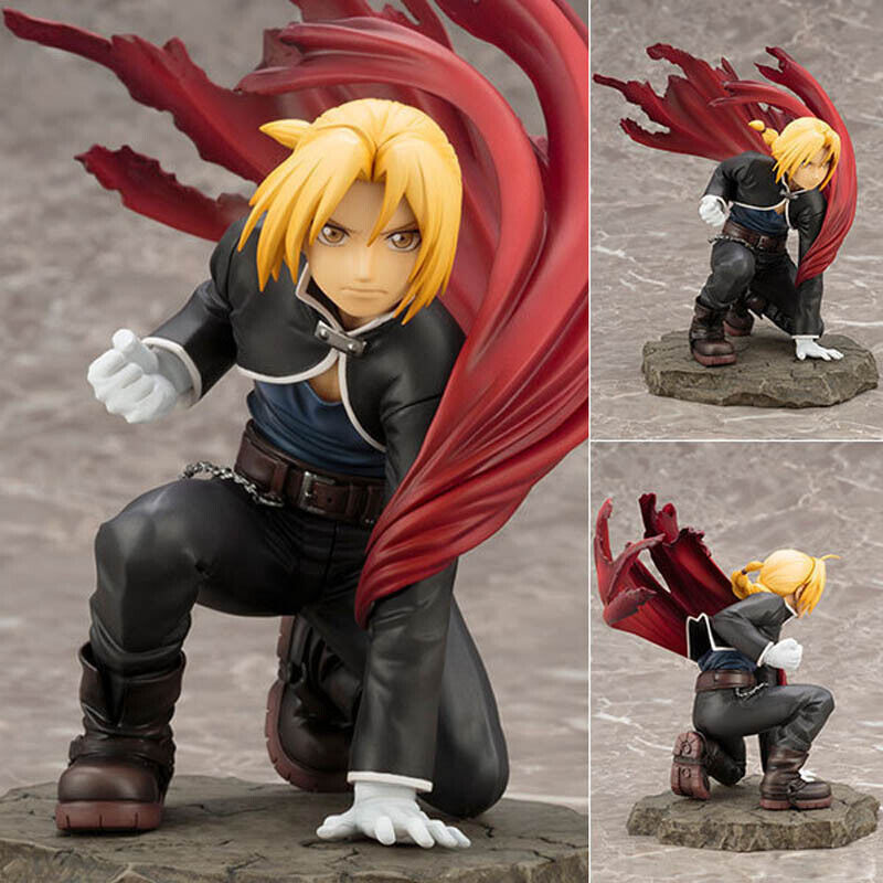  Kotobukiya Fullmetal Alchemist: Edward Elric ArtFX J Statue :  Toys & Games